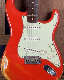 Fender Custom Shop 2000 1960 Stratocaster Relic Fiesta Red John Cruz Neck